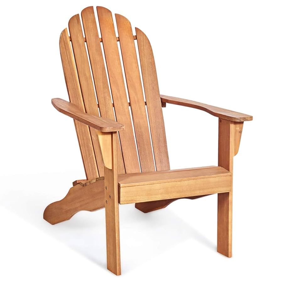 【送料無料】Acasia Wood / Garden Chair Amazon.com : Giantex Adirondack Chair Acacia Wood Outdoor